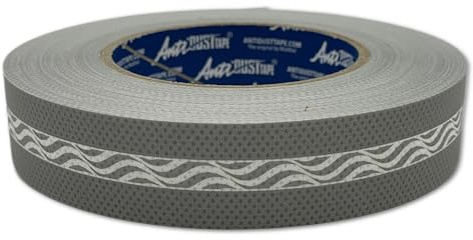 Wandbreite AnitDust Tape AD4528 mit Filter - 33m x 28mm Entlüftungsband für Stegplatten Stärke bis 8mm Unterkante