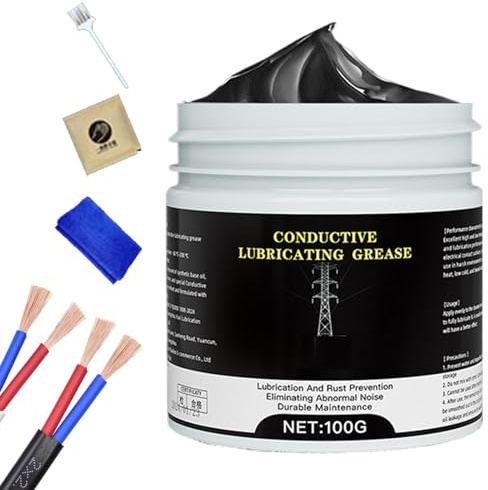 Contacto eléctrico Grease, grasa conductora eléctrica - Lubricante de grasa conductiva - Compuesto de alto rendimiento del lubricante automotriz, aplicación fácil