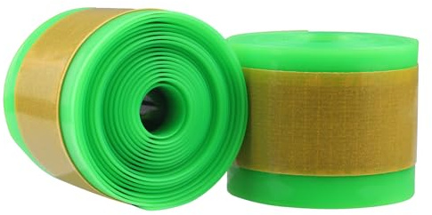 GRELiving Fahrradreifen Liner - Selbstklebender Pannenschutz (54mm & 80mm) - Für Fatbike, MTB, Trekking (20/24/26/27.5/28/29 Zoll) (Grün, 54mm fits 29x2-3)