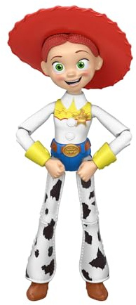 Mattel Disney Pixar Toy Story 5 - Jessie Cowgirl, action figure da 30cm con 12 articolazioni mobili, speciale funzione danzante e dettagli fedeli al film, 3+ anni, JKV40