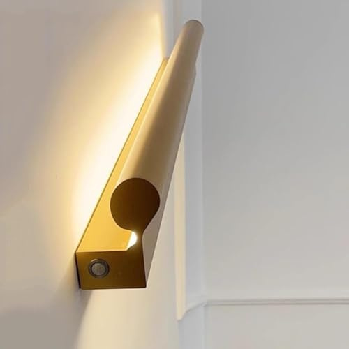 Corrimano per scale a LED con sensore di movimento, bagliore bifacciale per una navigazione notturna sicura in corridoi e scale