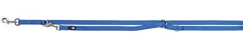 Trixie verstellbare Hundeleine, blau, Small/Medium