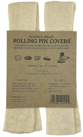Regency 15 Rolling Pin Covers (2 Pack),