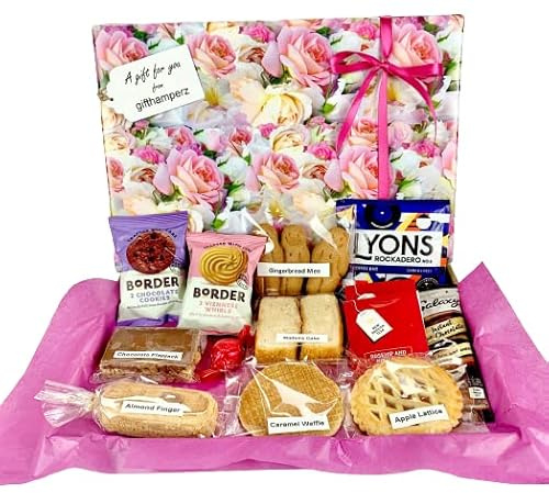 Afternoon Tea Hamper - a luxury selection of foods - Letter Box Friendly - Suitable for Vegetarian Diets