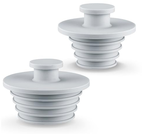 Aluvor Bathtub Drain Stoppers 2pcs /Washbasin Silicone Stoppers/Tub Stoppers/Tub Plugs/Bathtub Drain Plugs/Bathroom Sink Drain Plugs/Sink Stoppers | Silicone Bathtub Drain Plug Tub Drain Stopper Washbasin Stopper