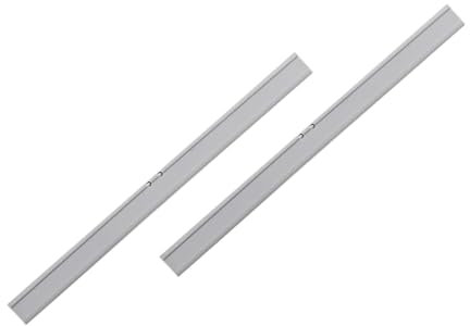 Vaguelly 2pcs Durable Window Wiper Strips Practical Replacement for Glass Cleaners Safe and Convenient for Home Use