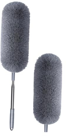 SOPOTUTU High Extendable Duster for Cleaning Crevice Detail Duster Refill Handheld Cleaning Tool for Office Kitchen Car Home and Office