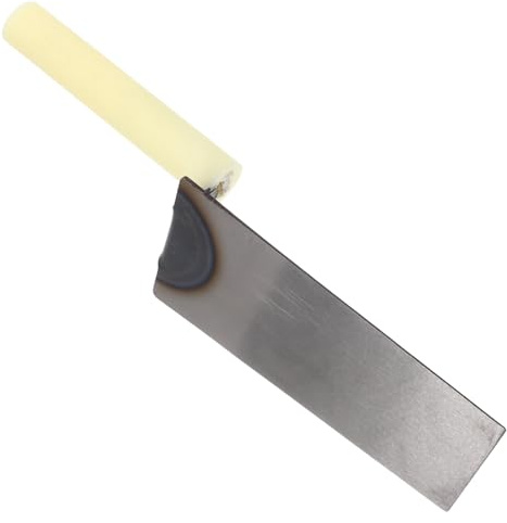 NUOBESTY Spatola per Intonaco in Acciaio Inossidabile con Impugnatura Ergonomica per Finitura Liscia su Piastrelle Muratura e Cartongesso Strumento Versatile per Interni ed Esterni