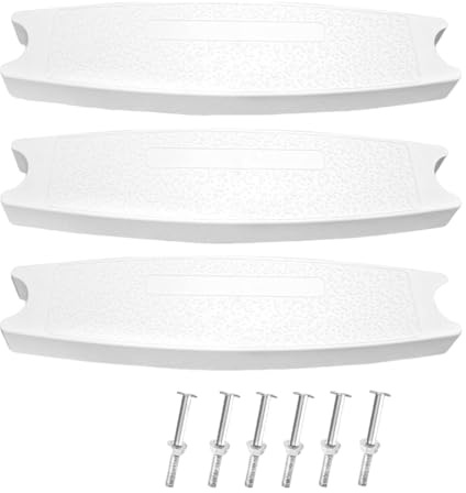 F Fityle Ensemble de 3 marches d'échelle de Piscine, Accessoire Facile à Installer, universelles, antidérapantes et Robustes, pour Une Utilisation