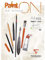 Clairefontaine 96537C - Malblock / Zeichenblock PaintON feinkörnig DIN A4 21x29,7 cm, kopfseitig geleimt, 40 Blatt, 250g, 100% Zellulose, Korrekturen möglich, ideal für Mixmedia, Weiß, 1 Stück
