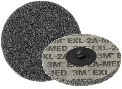 Disque abrasif non tissé compressé 3M Roloc Scotch-Brite XL-DR, 50 x 6 mm | Densité 2, Grain S Fin