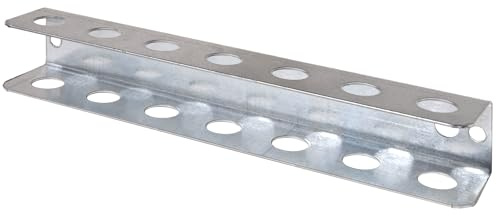 Simon Rack Organizador Herramientas Pared, Soporte para Destornilladores, 220 x 38 x 35 mm, color galvanizado