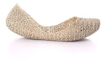 Melissa Campana Papel 20, Ballerine da Donna con Punta Chiusa, Glitter Oro Morbido Oro 50712, 38