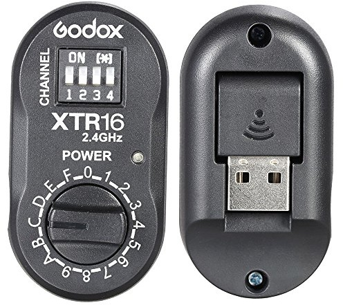 Godox XTR-16 2.4G Wireless X-system Remote Control Flash Receiver for X1C X1N XT-16 Transmitter Trigger Wistro AD360/DE/QT/DP/QS/GS/GT Series