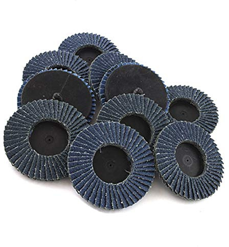 10pcs 2inch Schleif R Typ Flap Schleifscheibe Polierschleifscheiben Sander Werkzeug Zub DUO ER