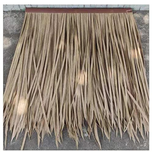 YYXDMFY Simulation thatch Tile thatched Farmhouse Decoration Straw roof Pavilion Fake Straw Plastic Simulation thatch Durable Fake thatch for bar and Seaside (Color : Nien, Size : 10pcs)