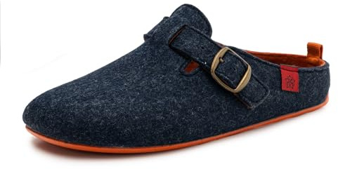 Andrés Machado - pantofole unisex per donna/uomo - DYNAMIC – estate/inverno - ciabatte/babbucce - lana e feltro/sottopiede rimovibile - Della EU 37 ala EU 50