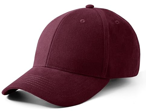 Artexia Keps med visir för män och kvinnor, 100 % bomull, basebollkeps, unisex, justerbar keps, presentidé, one size