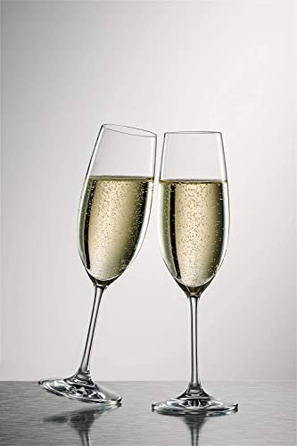 Zwiesel Schott ZWCO121051E Verres à Champagne Tritan Glass Crystal, 23 cl Capacité, Lot de 2