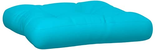 vidaXL Palettenkissen, Kissen für Gartenmöbel Hocker Sofa, Wasserabweisendes Sofakissen, Sitzkissen Palettenpolster Gartenkissen, Türkis Oxford Gewebe