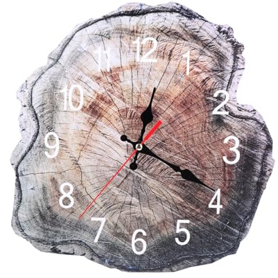 Zerodeko Orologio Da Parete Silenzioso in Stile Antico Decorazione Annuale Per La Casa Per Soggiorno Camera Da Letto Ufficio Per La Famiglia