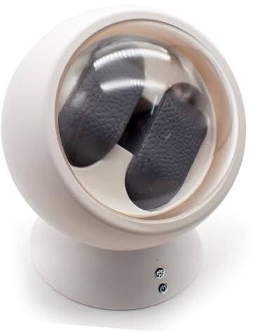 Toplionace Mechanische Uhrenbeweger für Den Haushalt für Automatikuhren USB Stromversorgung Drehbarer Ständer Mode Shaker Display Uhrenbox (Weiß)