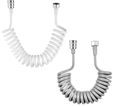 Manguera de ducha de 2 piezas, manguera de ducha de 300 CM, manguera flexible para grifo, accesorios de baño para ducha, limpieza, riego, etc.