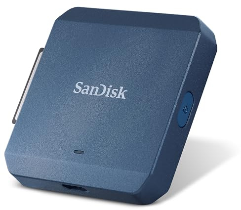 SanDisk Pro-Cinema CFexpress Type B Recorder Compatible con MagSafe para iPhone 15 Pro/Pro MAX, USB-C, 4K ProRes