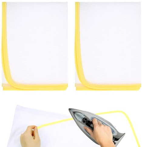 2 Stücke Bügeltuch Presstuch Zum Bügeln Temperaturen Bügelunterlage Schutzbügel Tuch Schützt Für Tisch Bügeldecke Zum Schutz Vor Verbrennungen Isolier-Bügeltuch Zums Schutz (60 X 40 cm)