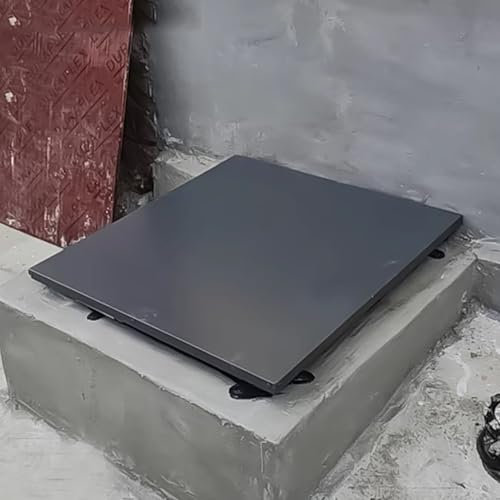 Elitix Dachfenster Dachzugangsluke, Dachboden-Oberlicht-Regenschutz, Robuster, Wetterfester Sicherheitsausgang für Wartungsdach, Abdeckungen für Schacht-/Kellerausgänge(70x70cm(27.3x27.3))