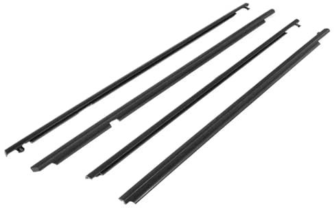 Aoleegatt 4Pcs Fenster Weatherstrips Fenster Glas Abdichtung Streifen Gürtel Trim Für Toyota RAV4 2006-2012