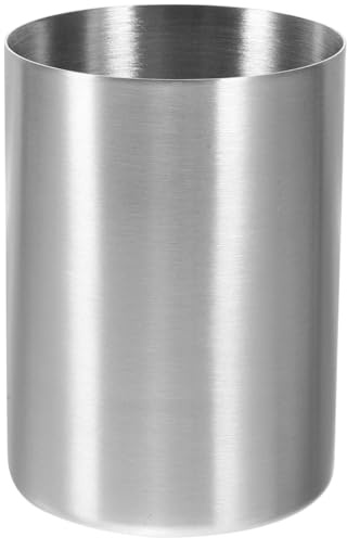 Alipis Stainless Steel Water Cup 4.33X2.44In Lightweight Toothbrush Mug for Men Women Students Metal Tumbler for Home and Travel