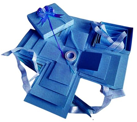 Explodierende Box Für Geburtstage Kreative 5-Lagige Wiederverwendbare | Weihnachts-Geldbox Für Geburtstag Halloween Feiertag Neujahr Kinder Erwachsene Hochzeitsparty Abend