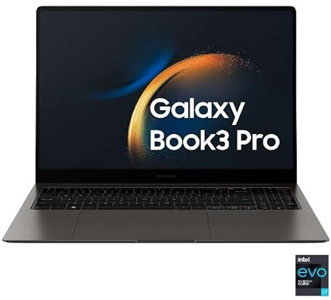 Ultrabook Galaxy Book 3 Pro NP964XFG-KC1IT Monitor 16 2.8K Intel Core i7-1360P RAM 16GB SSD 512GB 1x USB3.2 Windows 11 Pro