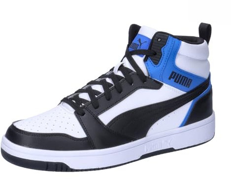 PUMA Unisex Rebound V6 Turnschuhe, Puma Black Puma White Puma Team Royal, 43 EU