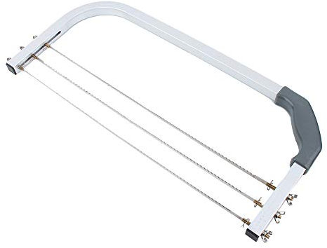 Niiyen Adjustable Cake Stainless Steel Bread Leveler Toast Cutter Baking Tools with 3 Wire for Pastry Leveling and ing