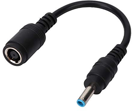 SIXRUN 7.4 X 5.0mm Spina su 4.5 X 3.0mm Presa Cavo Adattatore per/Ultrabook Nucleo in Rame Lavorazione Connessione Rotonda con Pin