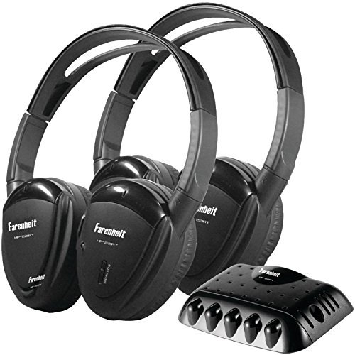 Power Acoustik HP-22IRT Nero Sovraurale cuffia