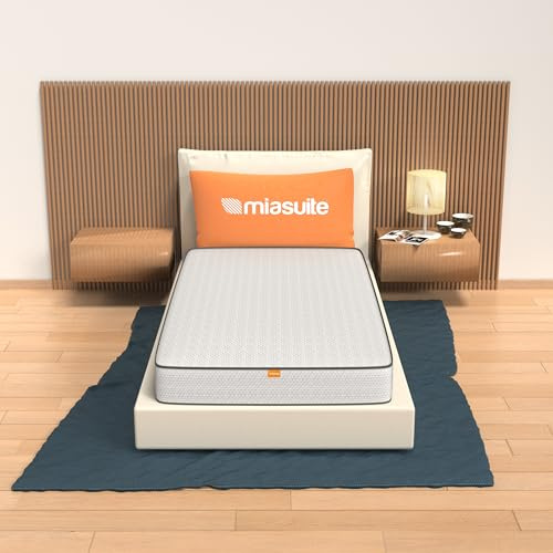 Einzelmatratze 85x190 cm, 16 cm Höhe, Orthopädisch Memory-Schaum und Polyurethan, Anallergisch und Antibakteriell, Anti-Hausstaubmilben, Made in Italy | PrimaveraH16