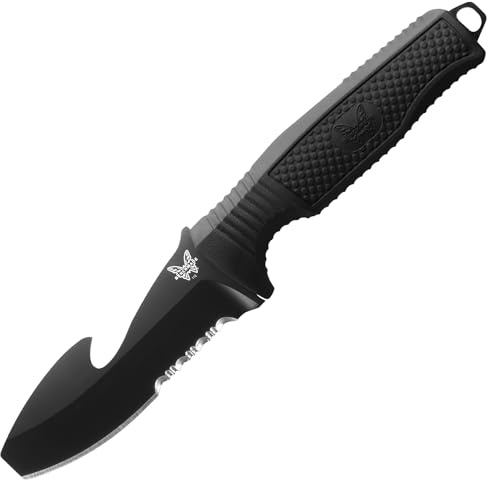 Benchmade - H20 Dive Tactical Knife with Black Santoprene Handle (112SBK-BLK H20)