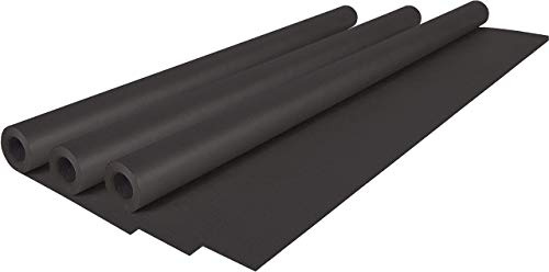 Clairefontaine Kraftpapier für Geschenke und zum Basteln (Schwarz, 3 Rollen 10 x 0,70m)
