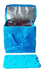 Cool KÜHLTASCHE 7L 25x23cm KÜHLAKKU Isoliertasche Thermotasche Tasche Kühlbox Camping 3-Varianten 47