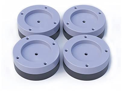 4 Stück Schwingungsdämpfer Waschmaschine Anti Rutsch Gummi Fußpolster Anti-Walk Waschmaschinenunterlage Vibration Dämpfer Pads für Trockner Möbel Kühlschrank chairs (1.5cm)