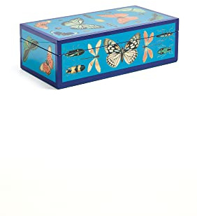 Jonathan Adler Small Botanist Lacquer Box, Blue
