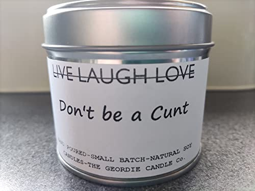 Live Love Laugh - Candela profumata al sale marino e salvia di non essere una fica