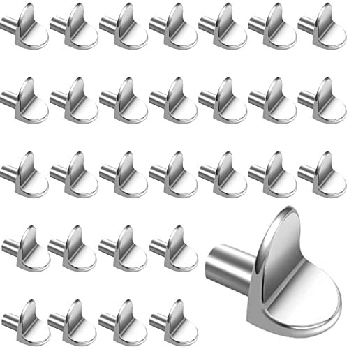 Supporto per mensole da 5 mm, 40 ripiani, per scaffali, armadi