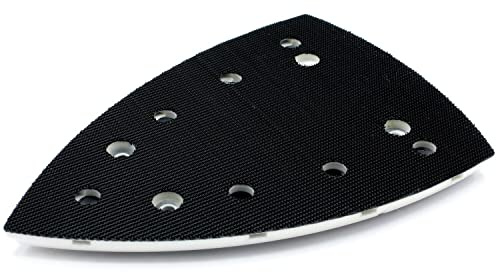 Schleifschuh Schleifplatte Schleifteller Klett für Festool Deltaschleifer kompatible mit 493723 DTS 400, DS 400