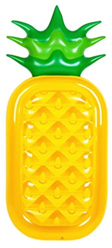 eBoutik - Giant Inflatable Pineapple Pool Float – Fun Gift for Christmas Kids & Adults – Large Outdoor Floatie for Beach, Pool Parties, Holidays & Winter Xmas Sun Escapes