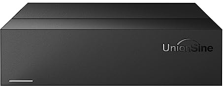 UnionSine 4TB 3.5 USB 3.2Gen HDD Disco Duro Externo Compatible PC/Escritorio/Laptop/Mac/Xbox/Xbox One/PS4/TV (Negro) HD3511
