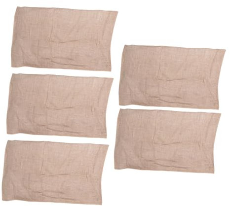 BESTonZON 5St Sack Aufbewahrungsbeutel Kompostbeutel Küchen-Jute-Aufbewahrungstasche Müllbeutel Kartoffel Aufbewahrungstasche für die Küche Aufbewahrungstasche für Obst Früchte und Gemüse